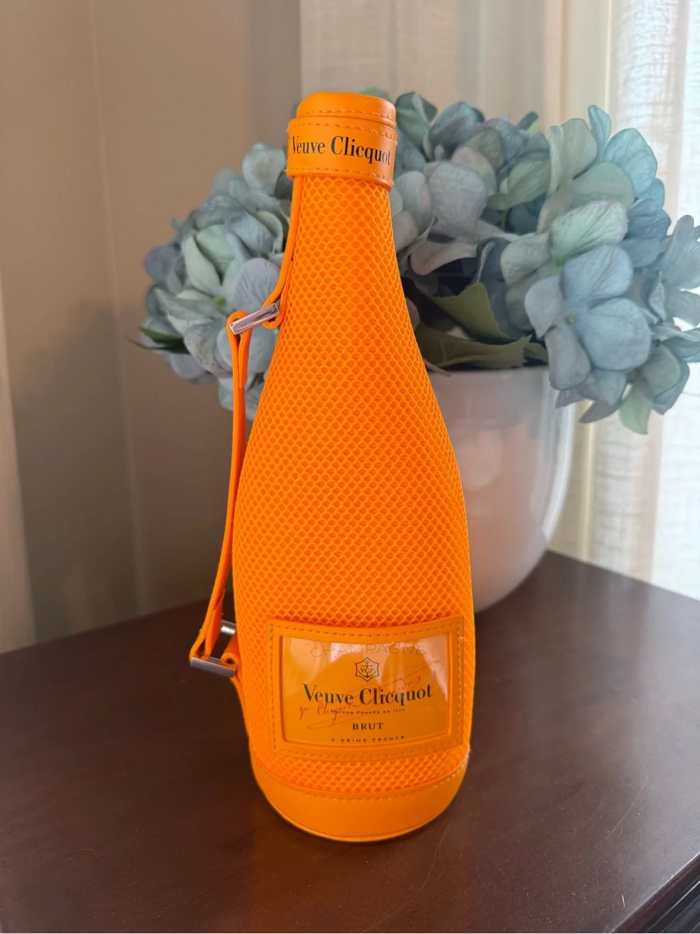 Veuve Clicquot Orange Champagne Bottle Cooler Bag